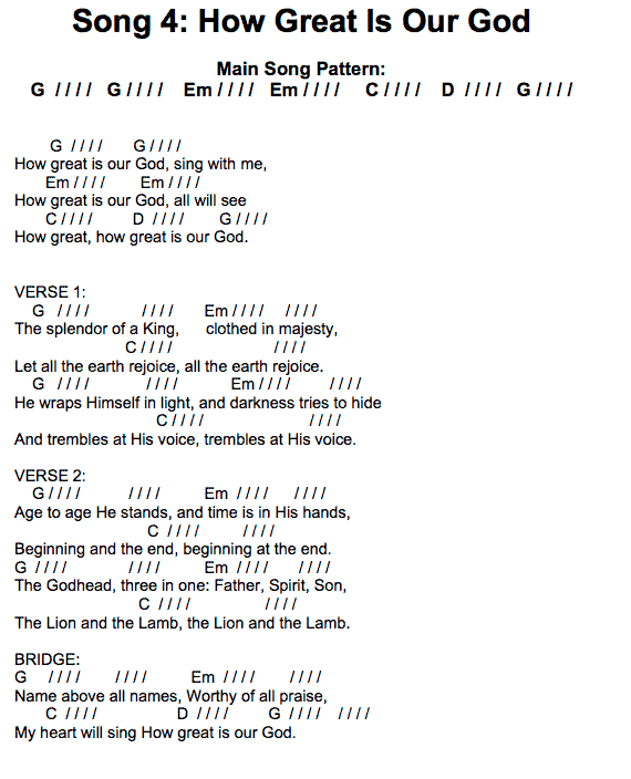 How Great is Our God (6) – WTK