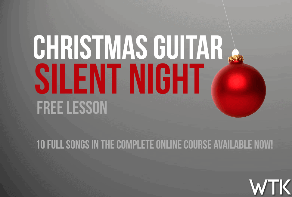 Silent Night – FREE Guitar Lesson